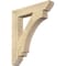 Ekena Millwork Imperial Slat Rough Sawn Bracket, Douglas Fir, 4"W x 24"D x 28"H BKT04X24X28IMP06RDF - alternate 1